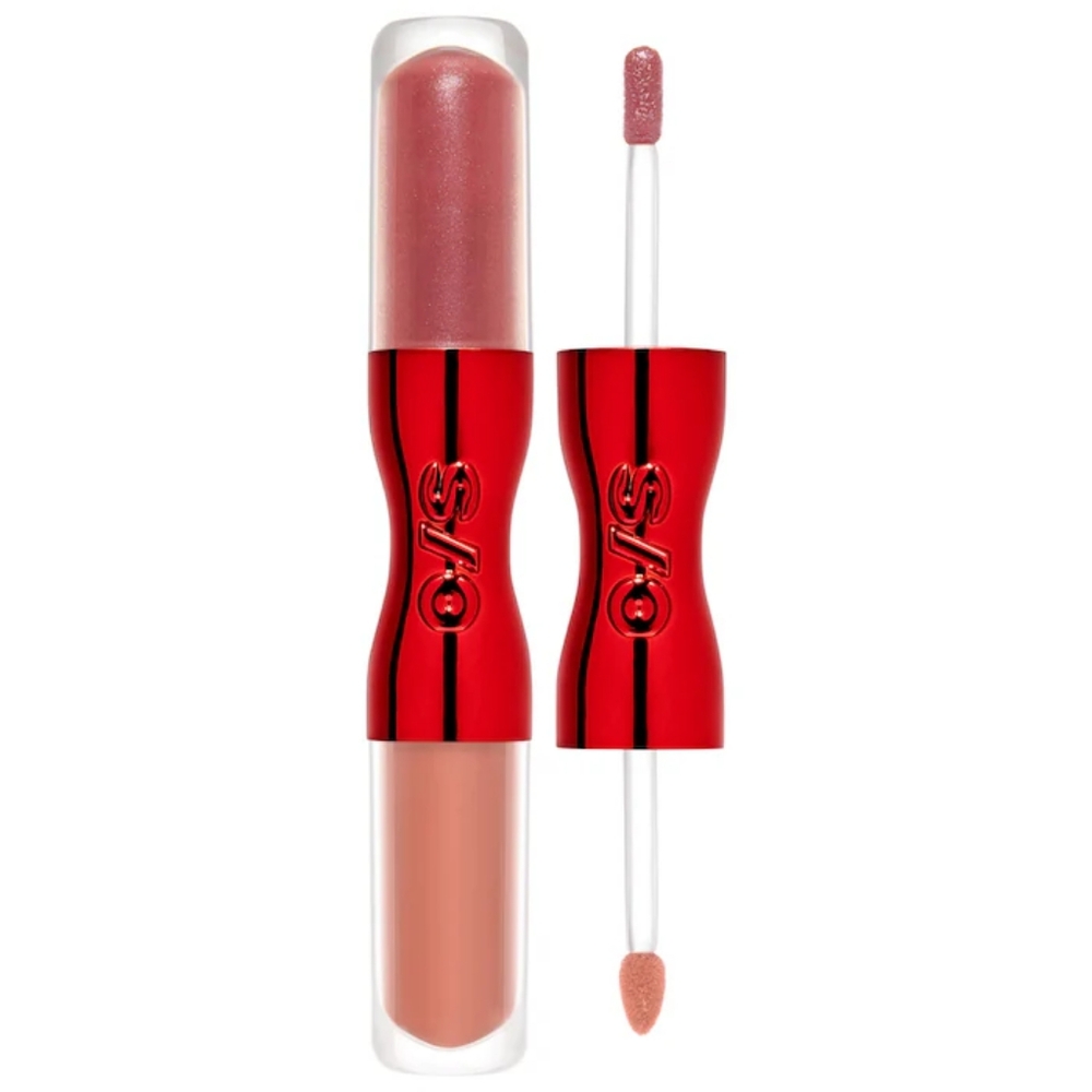One Size Lip Snatcher Hydrating Liquid Lipstick and Lip Gloss Duo